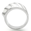 0W310 Rhodium Brass Ring