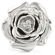 1W044 Rhodium Brass Ring
