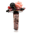 LOA596 Antique Tone Brass Ring with Assorted in Multi Color