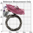 LOA600 Antique Tone Brass Ring with Assorted in Multi Color