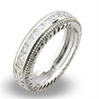 23517 High-Polished 925 Sterling Silver Ring with AAA Grade CZ in Clear