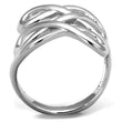 3W1076 Rhodium Brass Ring