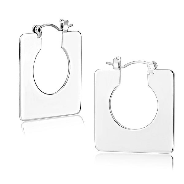 3W1500 Rhodium Brass Earrings