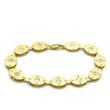 Bracelet,Brass,Matte Gold &amp; Gold,AAA Grade CZ,Clear,Limited Offer