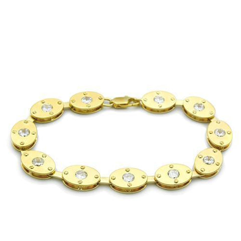 Bracelet,Brass,Matte Gold & Gold,AAA Grade CZ,Clear,Limited Offer