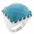 LOA609 Matte Gold Brass Ring