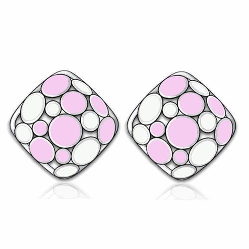 TK239 High polished (no plating) Stainless Steel Earrings