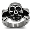 TK474 High polished (no plating) Stainless Steel Ring