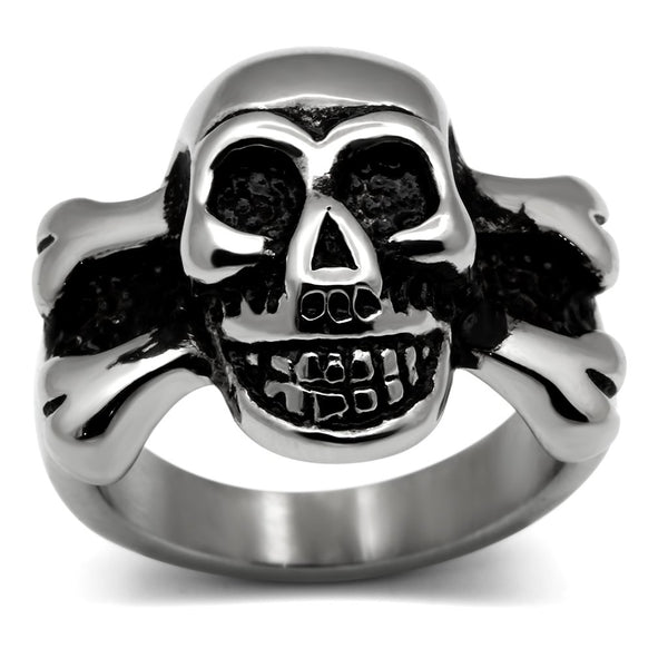 TK474 High polished (no plating) Stainless Steel Ring