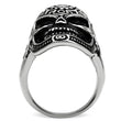 TK580 High polished (no plating) Stainless Steel Ring